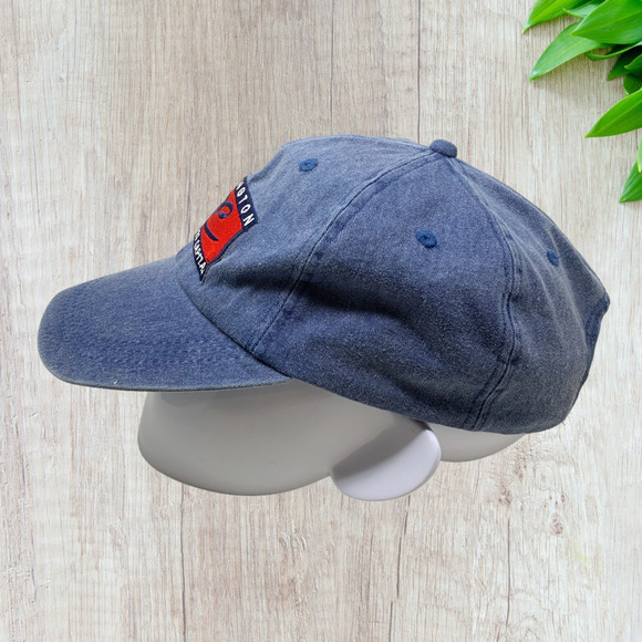 Vintage Denim Washington DC US Capitol Strapback Dad Hat Embroidered Patch ATT - Picture 3 of 6